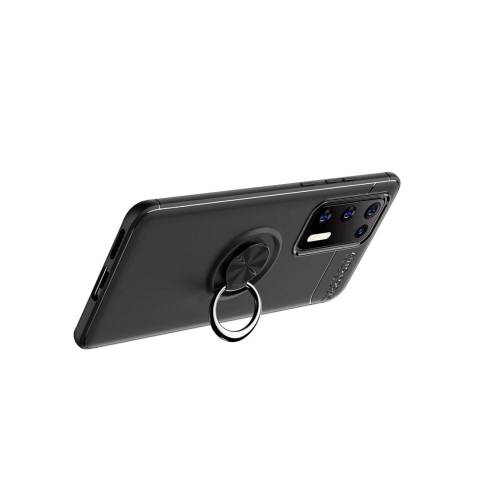 Laptop, Tablete & Telefoane - Husa Huawei P40 Lemontti Metal Ring Holder Black