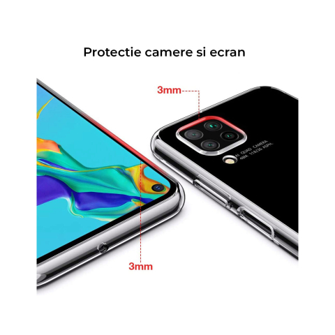 Husa Huawei P40 Lite Lemontti Silicon Transparent [3]
