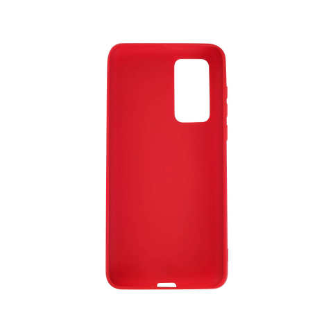 Husa Huawei P40 Pro Lemontti Silicon Silky Rosu [1]
