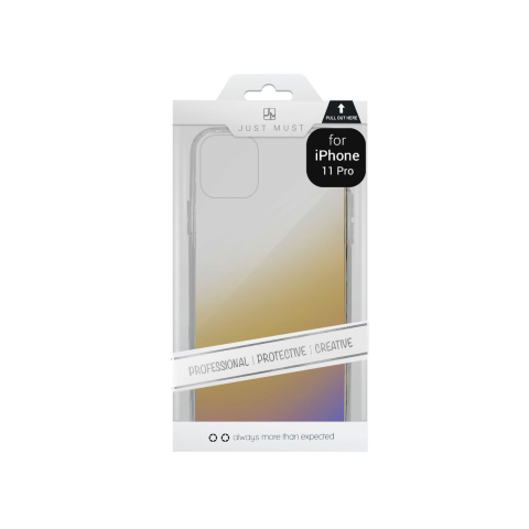 Husa iPhone 11 Pro Just Must Charm I Transparent cu reflexii [1]