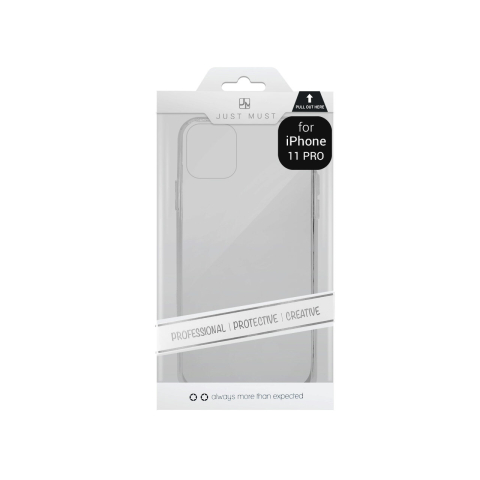 Husa iPhone 11 Pro Just Must Pure Clear [1]