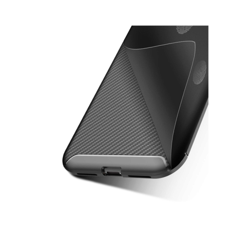 Laptop, Tablete & Telefoane - Husa iPhone 11 Pro Lemontti Carbon Fiber Texture Shockproof Black