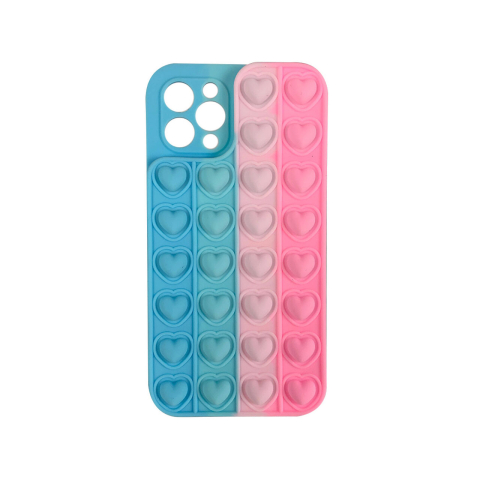 Laptop, Tablete & Telefoane - Husa iPhone 11 Pro Lemontti Heart Pop it Multicolor 1