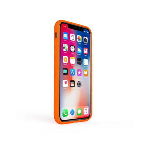 Laptop, Tablete & Telefoane - Husa iPhone 11 Pro Lemontti Liquid Silicon Orange