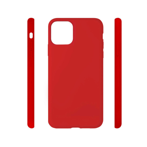 Husa iPhone 11 Pro Lemontti Liquid Silicon Red [9]