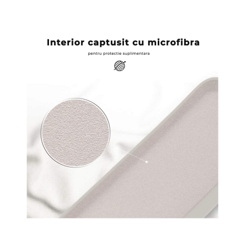 Husa iPhone 11 Pro Lemontti Liquid Silicon Stone [1]