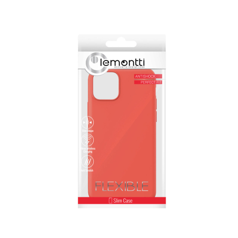 Laptop, Tablete & Telefoane - Husa iPhone 11 Pro Lemontti Silicon Soft Slim Orange