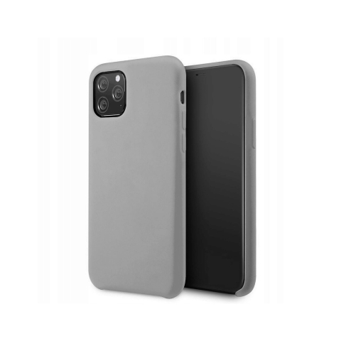 Husa iPhone 11 Pro Lemontti Silicone Lite Gri [2]