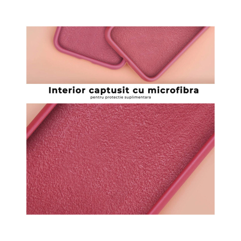 Laptop, Tablete & Telefoane - Husa iPhone 11 Pro Max Lemontti Liquid Silicon Lush Pink