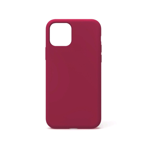 Husa iPhone 11 Pro Max Lemontti Liquid Silicon Lush Pink [4]