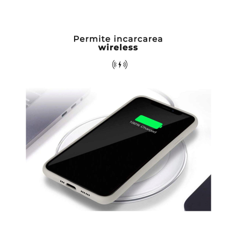 Husa iPhone 11 Pro Max Lemontti Liquid Silicon Stone [4]
