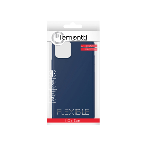 Laptop, Tablete & Telefoane - Husa iPhone 11 Pro Max Lemontti Silicon Soft Slim Dark Blue