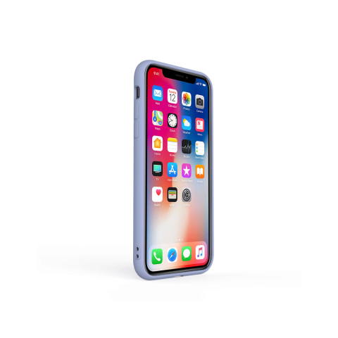 Husa iPhone 11 Pro Max Lemontti Silicon Soft Slim Lavender Gray [3]