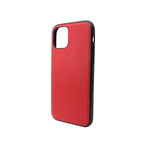 Husa iPhone 11 Pro Meleovo Saffiano Red [1]