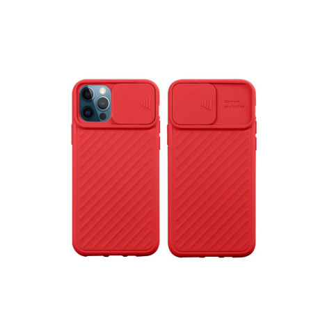 Laptop, Tablete & Telefoane - Husa iPhone 12 / 12 Pro Just Must Camo Red