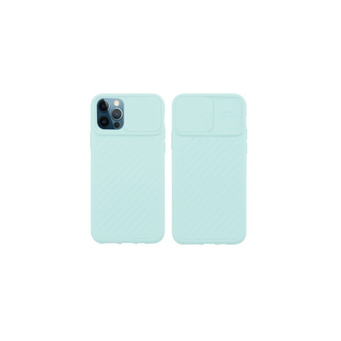 Laptop, Tablete & Telefoane - Husa iPhone 12 / 12 Pro Just Must Camo Sky Blue