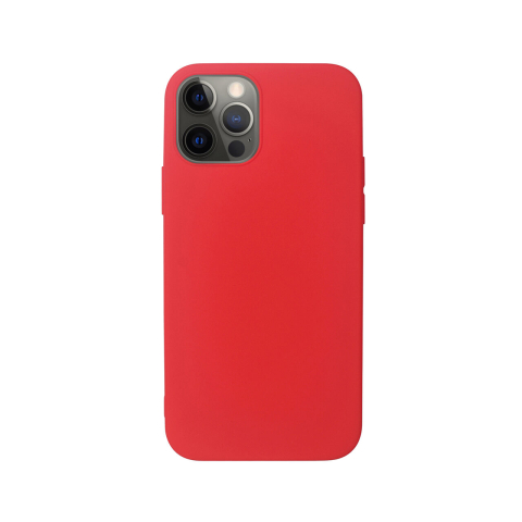 Husa iPhone 12 / 12 Pro Just Must Silicon Candy Red [2]