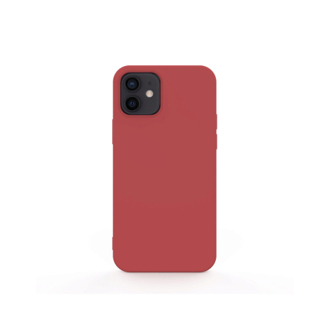 Husa iPhone 12 / 12 Pro Lemontti Silicon Soft Slim Santa Red [2]