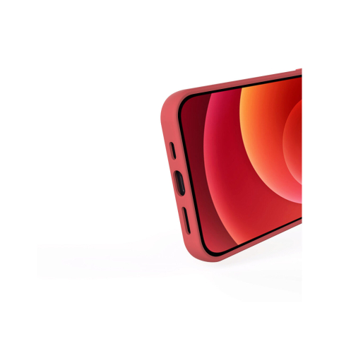 Husa iPhone 12 / 12 Pro Lemontti Silicon Soft Slim Santa Red [5]