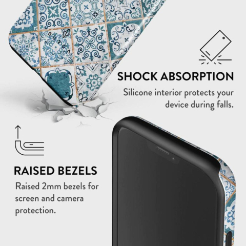 Husa iPhone 12 Pro Max Burga Dual Layer Tropical Oasis [2]