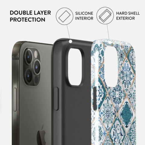 Husa iPhone 12 Pro Max Burga Dual Layer Tropical Oasis [1]