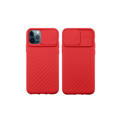Laptop, Tablete & Telefoane - Husa iPhone 12 Pro Max Just Must Camo Red