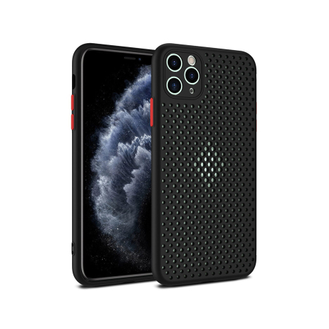 Husa iPhone 12 Pro Max Lemontti Bubble Negru [3]