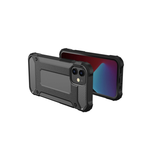 Laptop, Tablete & Telefoane - Husa iPhone 12 Pro Max Lemontti Hybrid Armor Negru