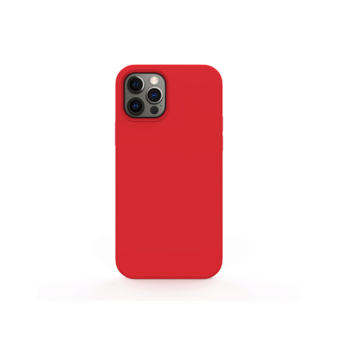 Laptop, Tablete & Telefoane - Husa iPhone 12 Pro Max Lemontti Liquid Silicon Red