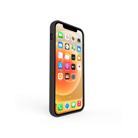Husa iPhone 12 Pro Max Lemontti Silicon Soft Slim Black [1]