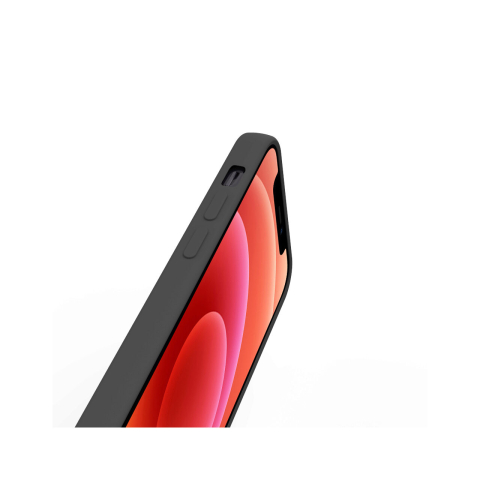 Laptop, Tablete & Telefoane - Husa iPhone 12 Pro Max Lemontti Silicon Soft Slim Black