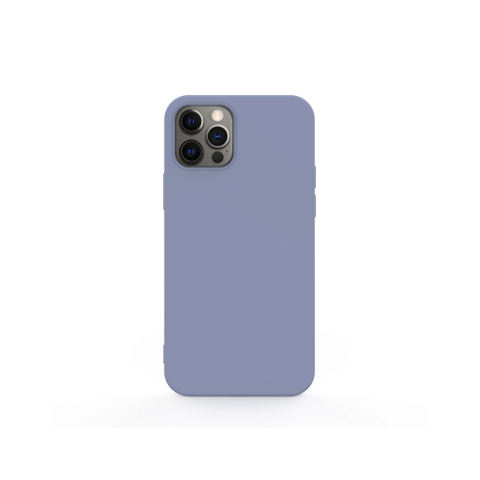 Husa iPhone 12 Pro Max Lemontti Silicon Soft Slim Lavender Gray [3]