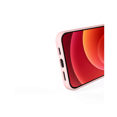 Husa iPhone 12 Pro Max Lemontti Silicon Soft Slim Pink Sand [1]