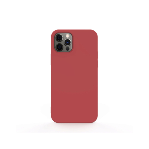 Husa iPhone 12 Pro Max Lemontti Silicon Soft Slim Santa Red [3]