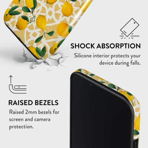 Husa iPhone 13 Burga Dual Layer Lemon Juice [3]