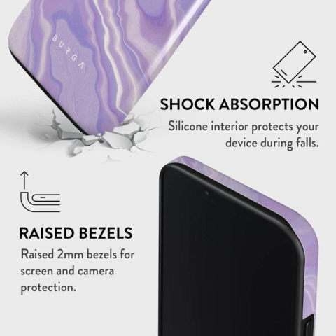 Husa iPhone 13 Pro Burga Dual Layer Cliche [2]