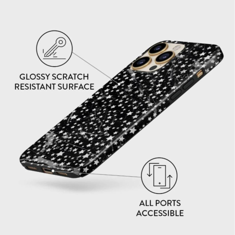Husa iPhone 13 Pro Burga Dual Layer Starry Night [2]