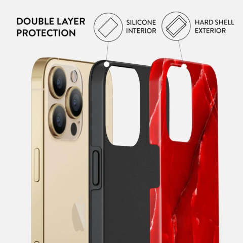 Laptop, Tablete & Telefoane - Husa iPhone 13 Pro Burga Dual Layer Wild Blaze