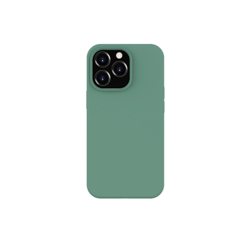 Laptop, Tablete & Telefoane - Husa iPhone 13 Pro Lemontti Liquid Silicon Forest Green