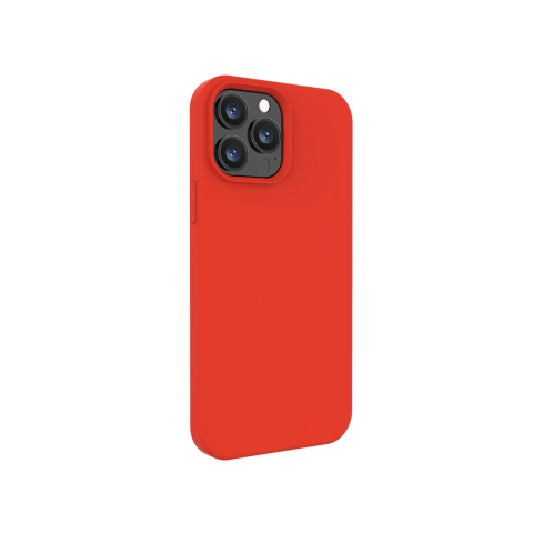 Husa iPhone 13 Pro Lemontti Liquid Silicon Red [2]