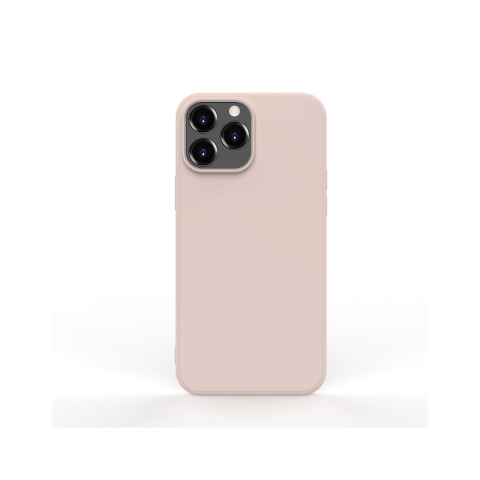 Laptop, Tablete & Telefoane - Husa iPhone 13 Pro Lemontti Silicon Soft Slim Pink Sand
