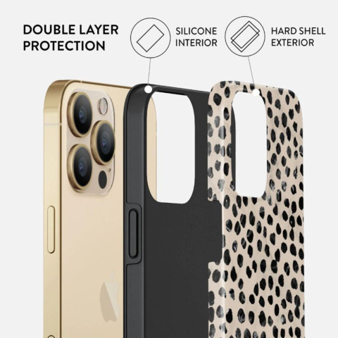 Husa iPhone 13 Pro Max Burga Dual Layer Almond Latte [0]