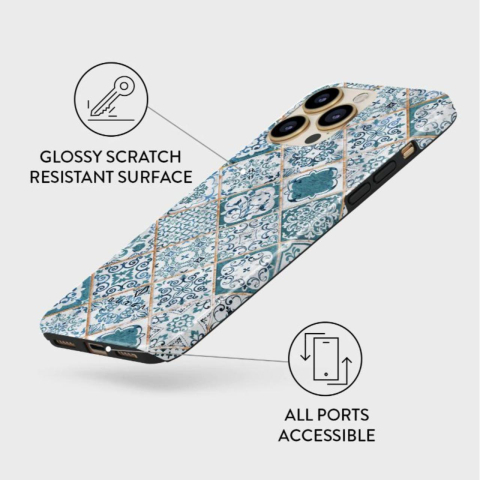 Laptop, Tablete & Telefoane - Husa iPhone 13 Pro Max Burga Dual Layer Tropical Oasis