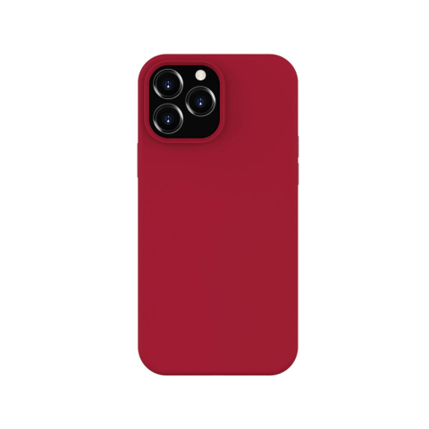 Laptop, Tablete & Telefoane - Husa iPhone 13 Pro Max Lemontti Liquid Silicon Dark Red