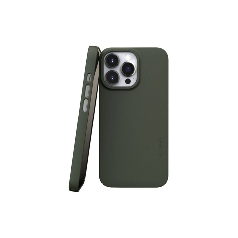 Husa iPhone 13 Pro Nudient Thin, MagSafe, Kaki [4]