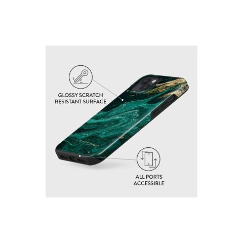 Husa iPhone 14 Burga Dual Layer Emerald Pool [1]