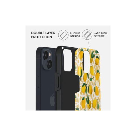 Husa iPhone 14 Burga Dual Layer Lemon Juice [1]