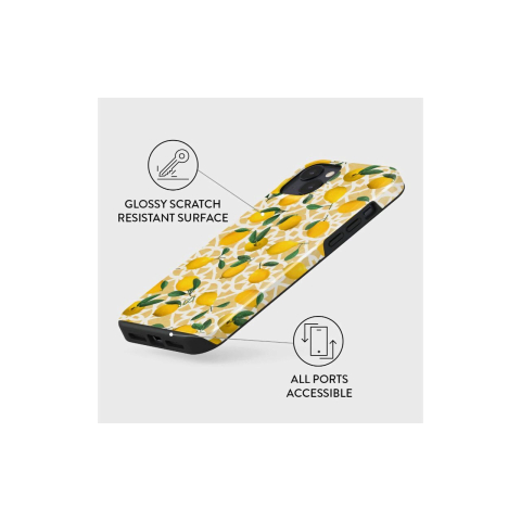 Husa iPhone 14 Burga Dual Layer Lemon Juice [2]