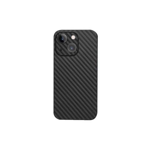 Laptop, Tablete & Telefoane - Husa iPhone 14 Devia Wing Series Ultra Thin Carbon Black