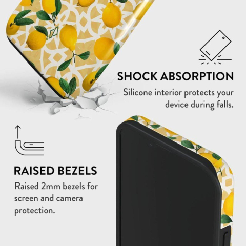 Husa iPhone 14 Plus Burga Dual Layer Lemon Juice [3]